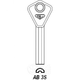 AB3/AB3S   Гравер, аблой (6.7 мм с пазом)