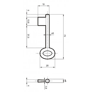 CAWI  8107  75мм