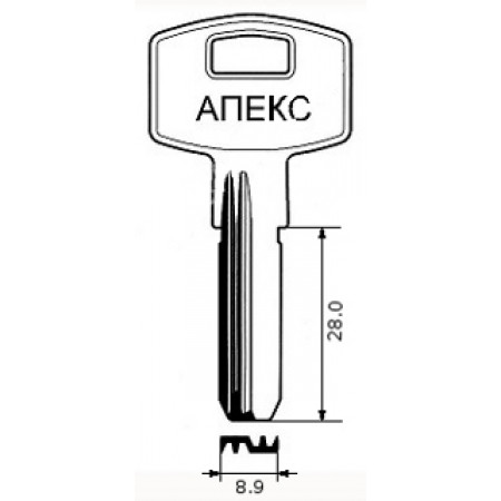 Apecs K-M1 (KEY-M)(AP-1D-jma)