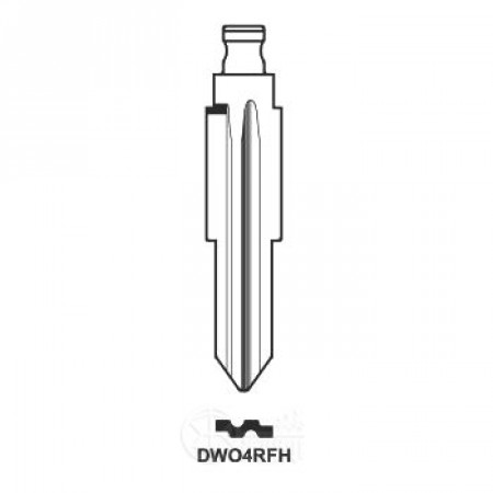 Daewoo CDWO4RFH Лезвие для выкидного Flip Key  Silca