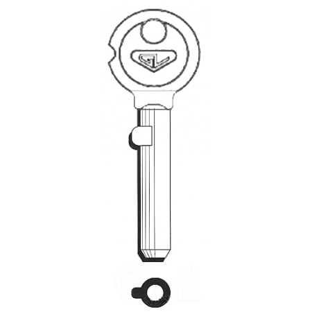 GDA1  (L=69мм, D1=7мм, D2=5мм) аналог Gerda GT3