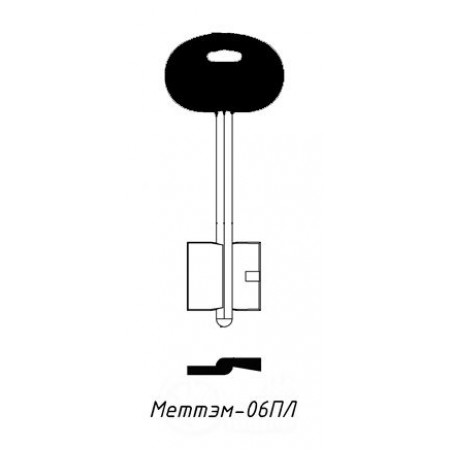 Меттэм-06пл КИТАЙ (85x20.2x22.2x5мм)(МТМ-6/DV-18G)(01043)