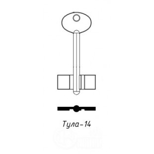 Тула-14 (70x12.2мм)(5.6мм)  Китай