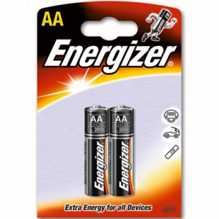 AA  батарейка Alkaline (1.5V)(2шт)(Energizer)