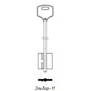 Эльбор-11 (115x24.4x24)(4.9мм)  Китай
