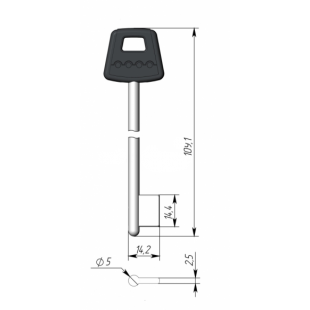 СЕНАТ-12ПЛ (110x14.4x14.2х2.5мм)(5.0мм) (ЗНС-10) СЕНАТ  РФ