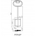 МТР-11ПЛ (98/76x24.5x21.8мм)(2,5/3.0мм)(4.9мм) (МТР-04ПЛ)(MT11PG) MOTTURA  РФ