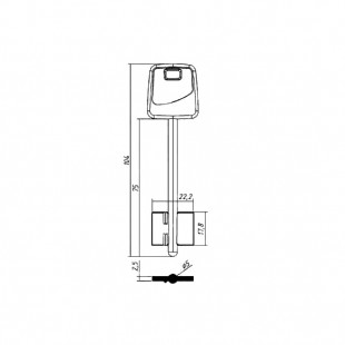 АПЕКС-5ПЛ (104x22.2x17.8мм)(5.0мм)(APS5DP)(APECS-L) APECS  РФ