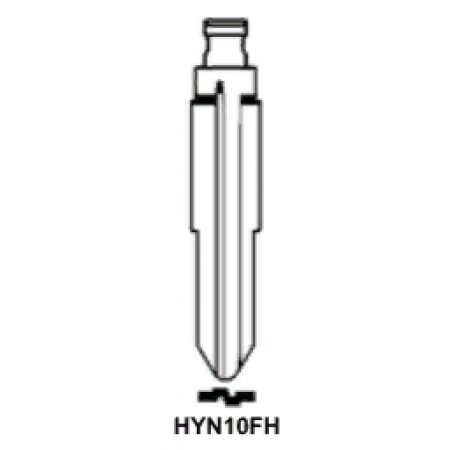 Hyundai CHYN10FH Лезвие для выкидного Flip Key  Silca