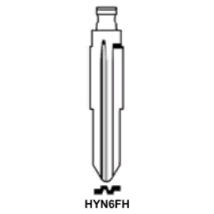 Hyundai CHYN6FH Лезвие для выкидного Flip Key  Silca