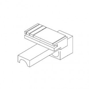 Тиски D910489ZR (левая, подвижная часть) Matrix Silca